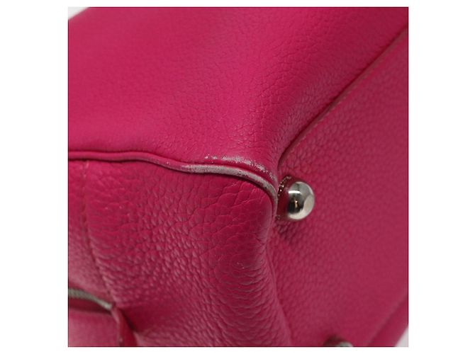 LOEWE Anagram Handtasche Leder Rosa Gold - Ansicht 16