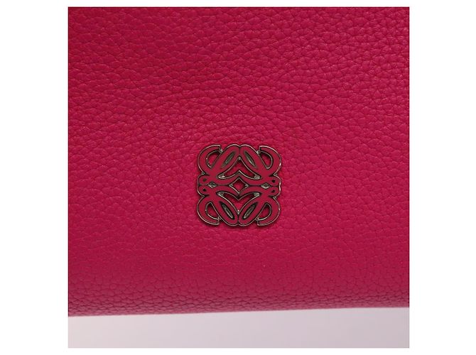 LOEWE Anagram Handtasche Leder Rosa Gold - Ansicht 17