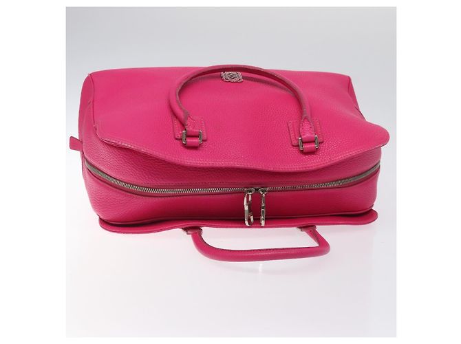 LOEWE Anagram Handtasche Leder Rosa Gold - Ansicht 6
