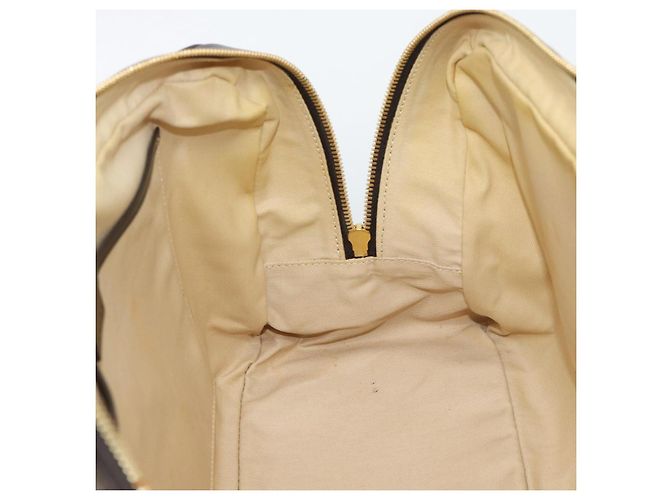 Céline CELINE C Macadam Canvas Hand Bag Brown Gold - vista 17