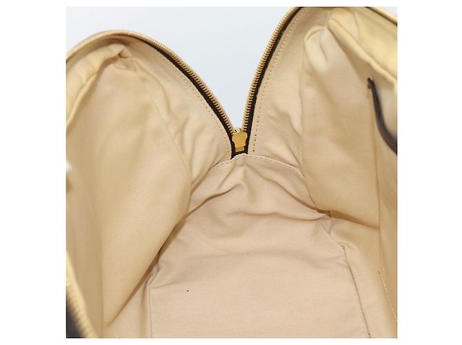 Céline CELINE C Macadam Canvas Hand Bag Brown Gold - vista 18