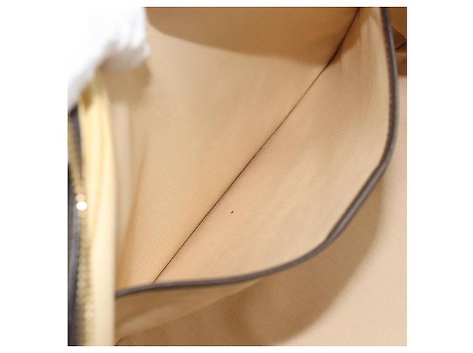 Céline CELINE C Macadam Canvas Hand Bag Brown Gold - vista 19