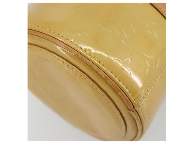 LOUIS VUITTON Monogram Vernis Bedford Hand Bag Beige M91006 LV - vista 15
