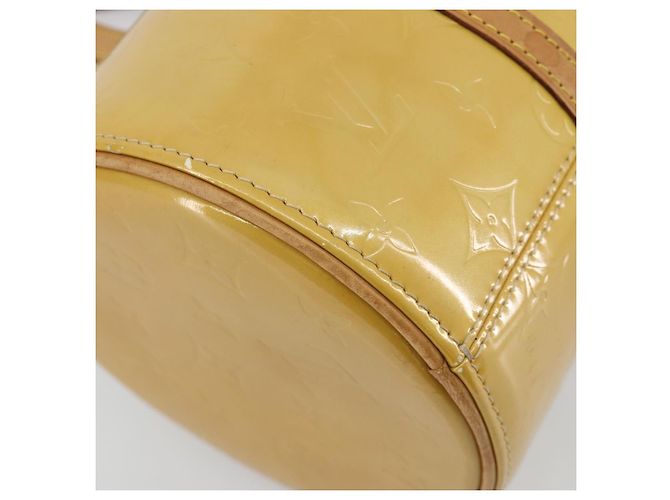 LOUIS VUITTON Monogram Vernis Bedford Hand Bag Beige M91006 LV - vista 17