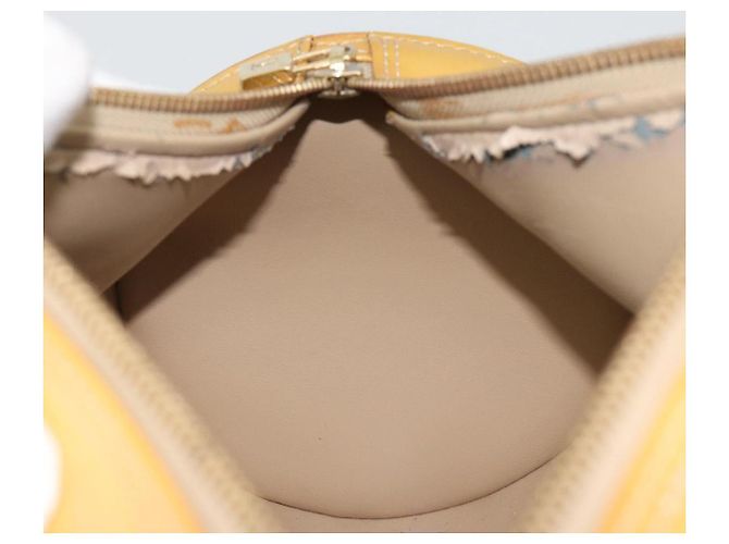 LOUIS VUITTON Monogram Vernis Bedford Hand Bag Beige M91006 LV - vista 19