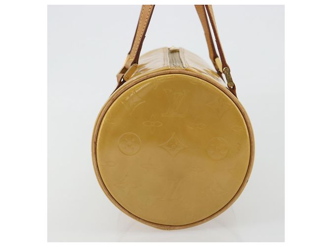 LOUIS VUITTON Monogram Vernis Bedford Hand Bag Beige M91006 LV - vista 3