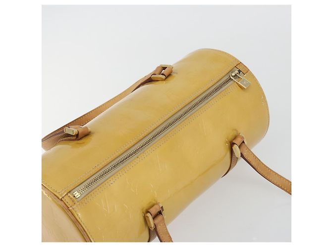LOUIS VUITTON Monogram Vernis Bedford Hand Bag Beige M91006 LV - vista 6
