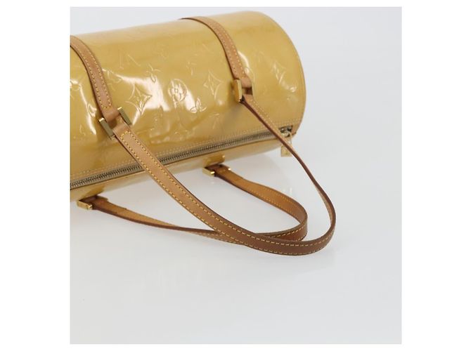 LOUIS VUITTON Monogram Vernis Bedford Hand Bag Beige M91006 LV - vista 7