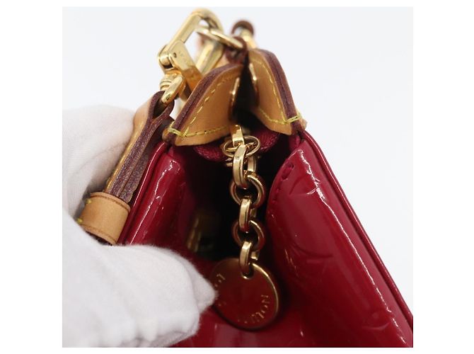 LOUIS VUITTON Monogram Vernis Blair MM Bag 2way Rose Andian M91798 - vista 10