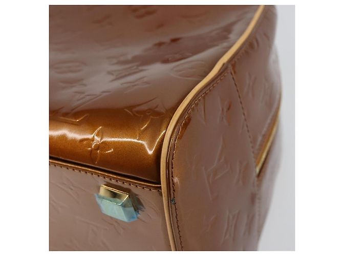 LOUIS VUITTON Monogram Vernis Tompkins Square Bag Bronze M91103 LV - vista 16
