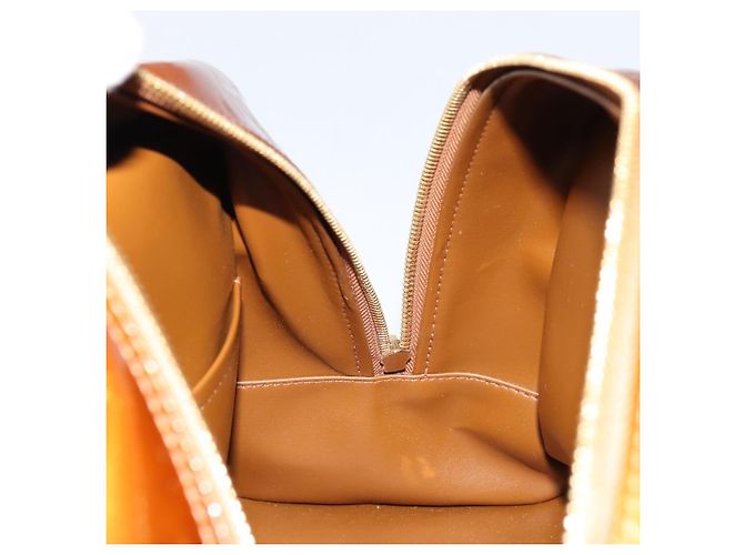 LOUIS VUITTON Monogram Vernis Tompkins Square Bag Bronze M91103 LV - vista 21