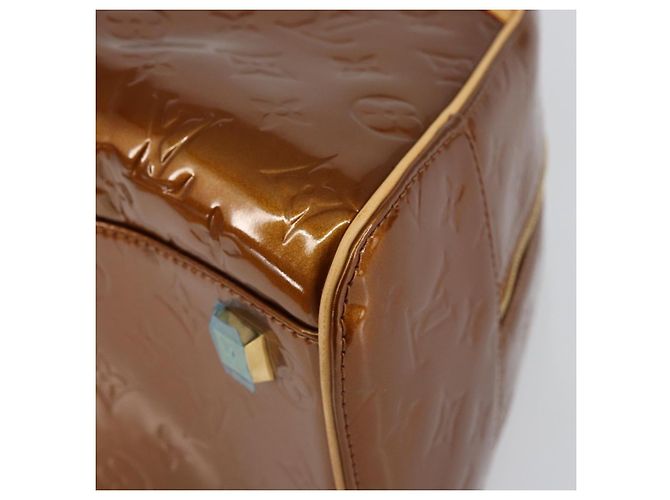 LOUIS VUITTON Monogram Vernis Tompkins Square Bag Bronze M91103 LV - vista 8