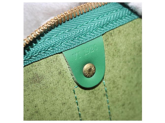 LOUIS VUITTON Epi Keepall 45 Boston Bag Green M42974 LV - vista 12