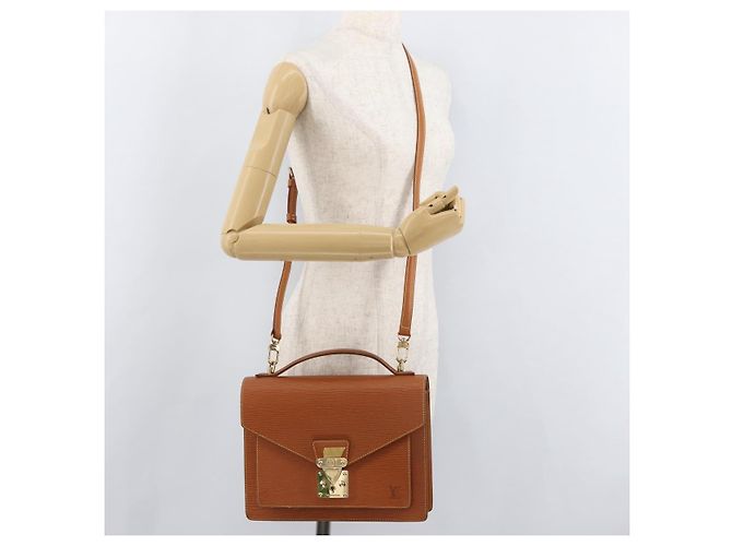 LOUIS VUITTON Epi Monceau 28 Hand Bag Zipangu Gold LV - vista 29