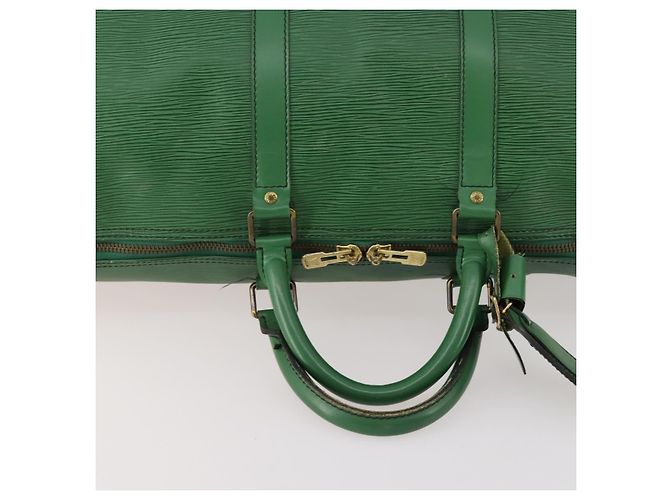 LOUIS VUITTON Epi Keepall 50 Boston Bag Green M42964 LV - vista 7