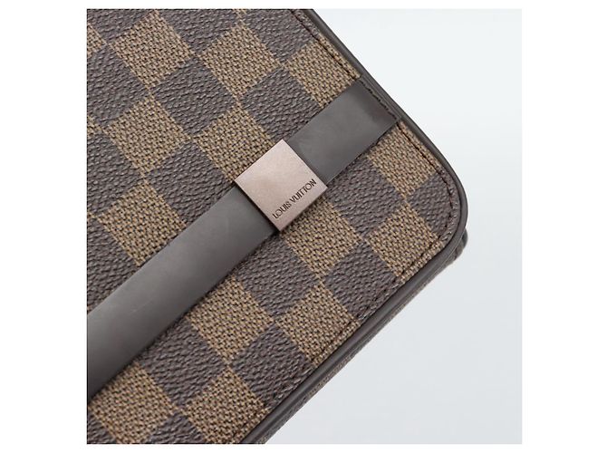 LOUIS VUITTON Damier Ebene Tribeca Ron Shoulder Bag N51160 LV - vista 14
