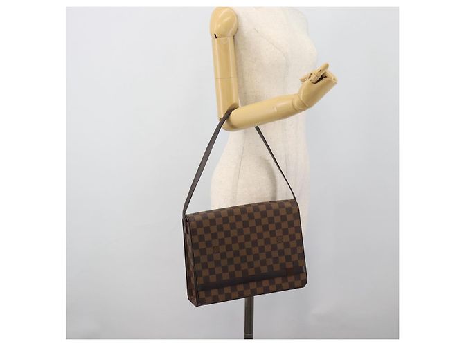 LOUIS VUITTON Damier Ebene Tribeca Ron Shoulder Bag N51160 LV - vista 25