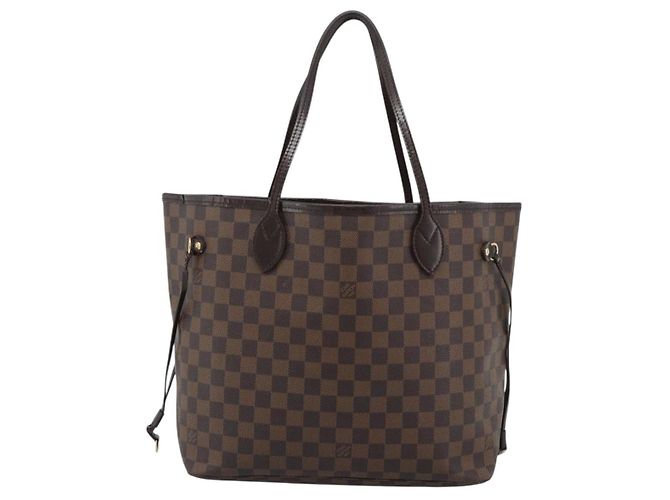 LOUIS VUITTON Damier Ebene Neverfull MM Tote Bag N51105 LV - vista 13