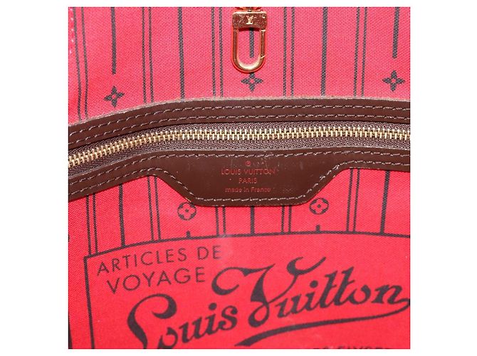 LOUIS VUITTON Damier Ebene Neverfull MM Tote Bag N51105 LV - vista 17