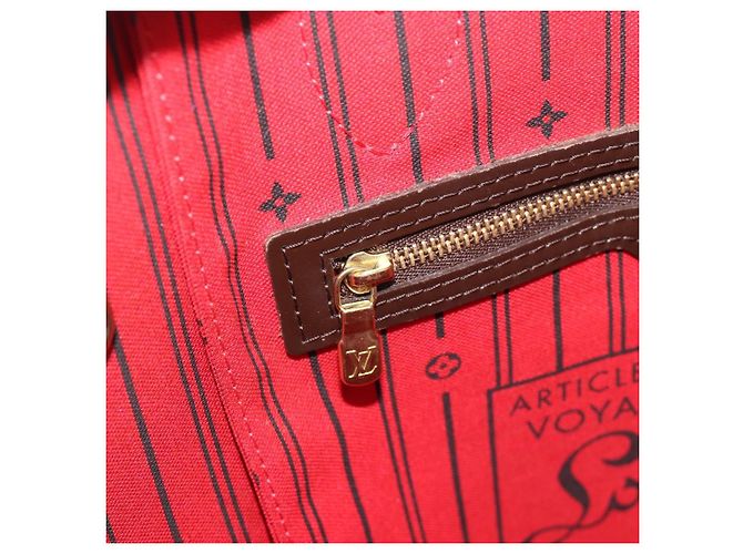 LOUIS VUITTON Damier Ebene Neverfull MM Tote Bag N51105 LV - vista 20
