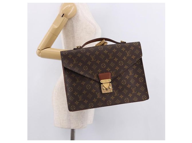 LOUIS VUITTON Monogram Porte Documents Bandouliere Bag M53338 LV - vista 23