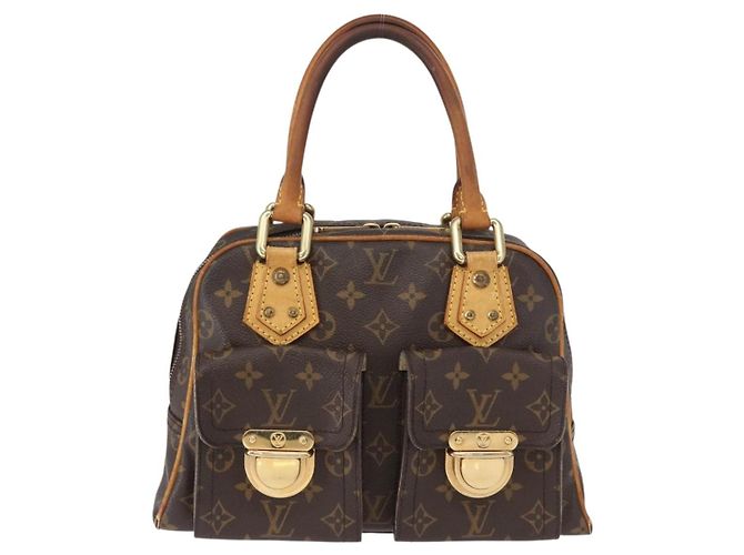 LOUIS VUITTON Monogram Manhattan PM Hand Bag M40026 LV - Ansicht 13