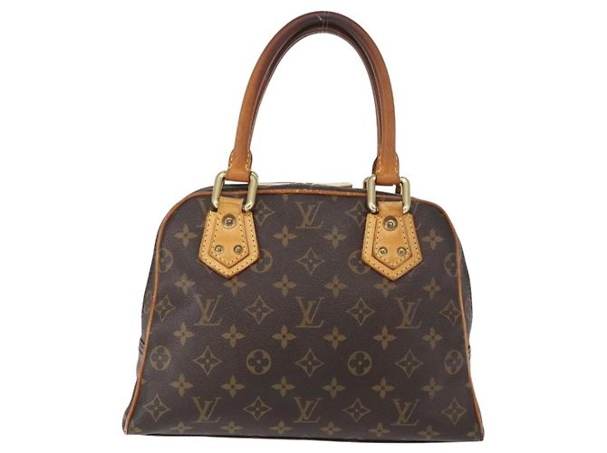 LOUIS VUITTON Monogram Manhattan PM Hand Bag M40026 LV - Ansicht 2