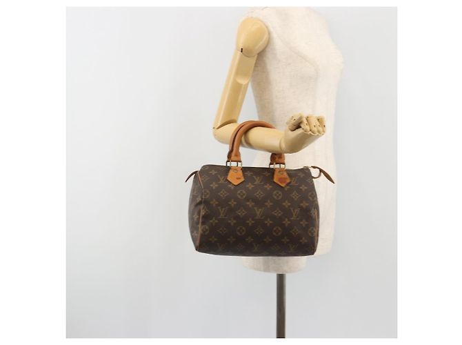 LOUIS VUITTON Monogram Speedy 25 Hand Bag M41528 LV - vista 22