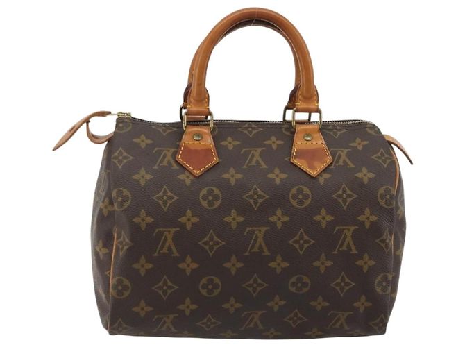 LOUIS VUITTON Monogram Speedy 25 Hand Bag M41528 LV - vista 3