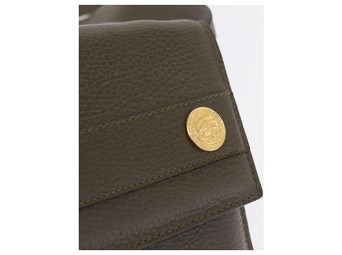 Céline CELINE Shoulder Bag Leather Khaki Gold - vista 21