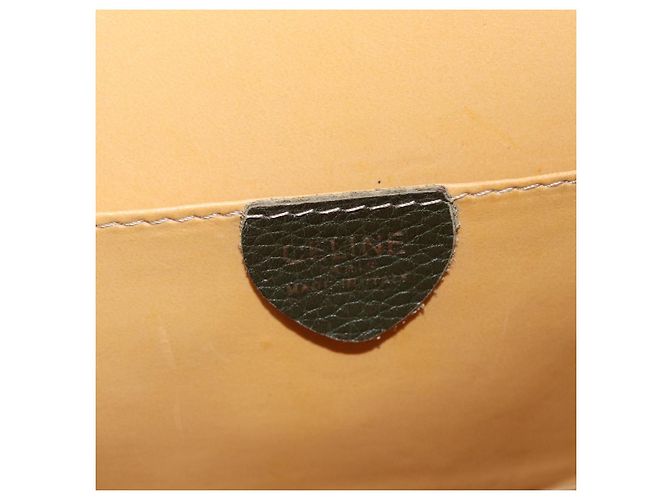 Céline CELINE Shoulder Bag Leather Khaki Gold - vista 22