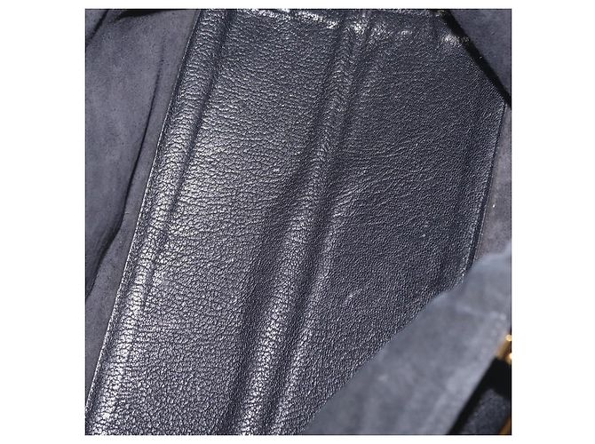 Miu Miu Tote Bag Leder Schwarz Gold - Ansicht 11