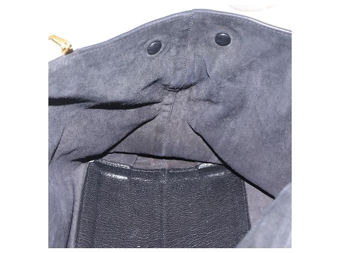 Miu Miu Tote Bag Leder Schwarz Gold - Ansicht 22
