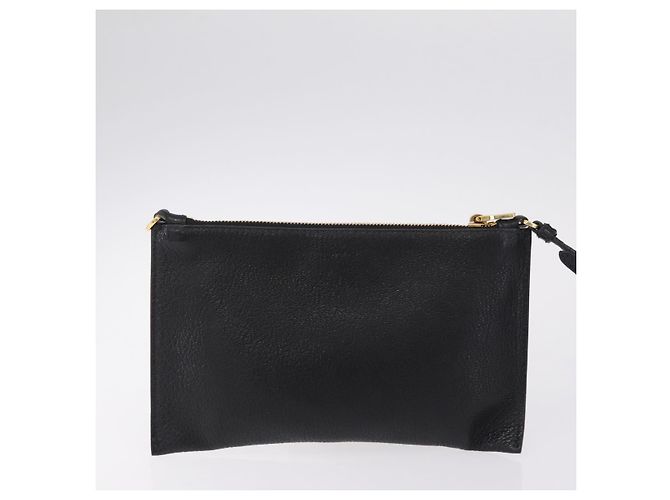 Miu Miu Tote Bag Leder Schwarz Gold - Ansicht 25