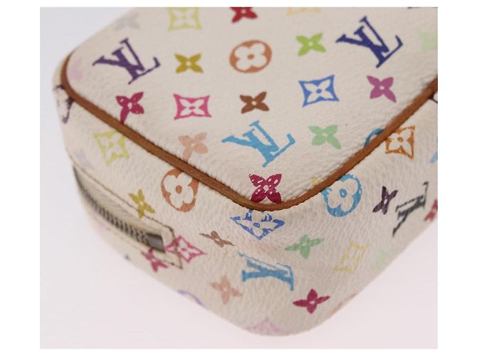 LOUIS VUITTON Monogram Multicolor Trousse Wapity Pouch White M58034 - Ansicht 15