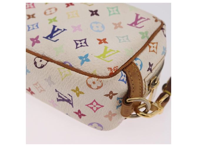 LOUIS VUITTON Monogram Multicolor Trousse Wapity Pouch White M58034 - Ansicht 16
