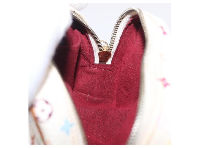 LOUIS VUITTON Monogram Multicolor Trousse Wapity Pouch White M58034 - Ansicht 17