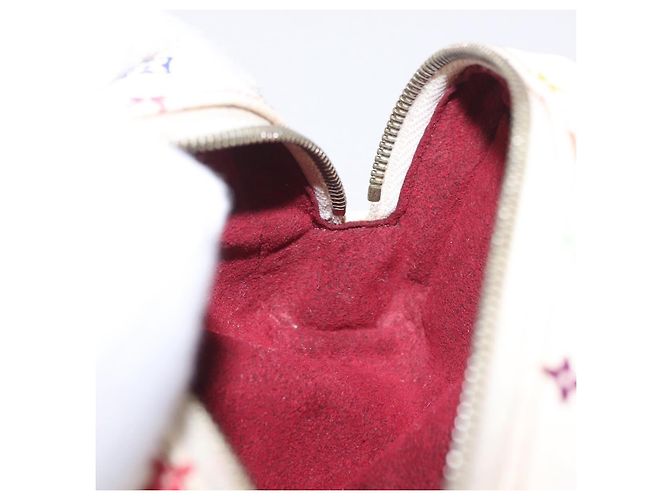 LOUIS VUITTON Monogram Multicolor Trousse Wapity Pouch White M58034 - Ansicht 18
