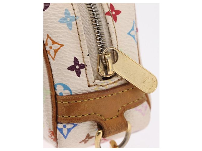LOUIS VUITTON Monogram Multicolor Trousse Wapity Pouch White M58034 - Ansicht 9