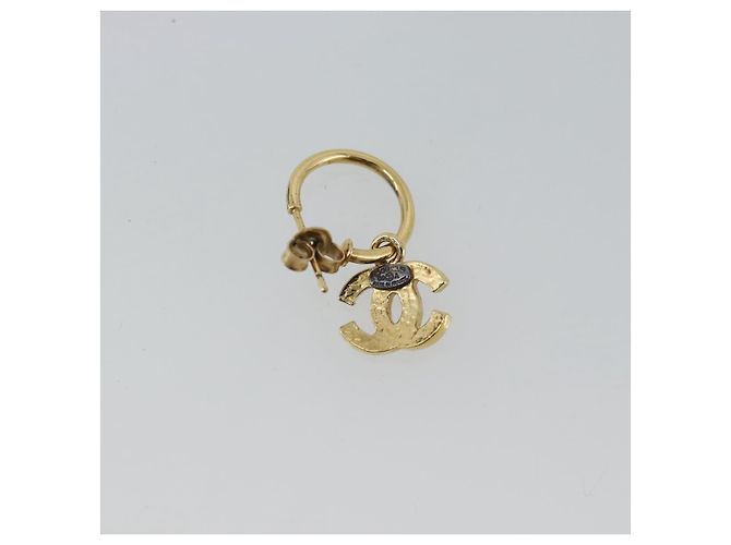 CHANEL Pierce Metall Gold-Ton CC - Ansicht 5