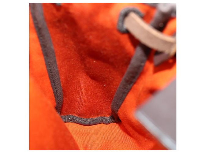 Hermès HERMES Her Bag TPM Schultertasche Canvas Rot - Ansicht 19
