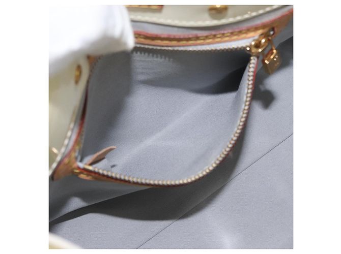 LOUIS VUITTON Monogram Vernis Reade PM Hand Bag Perle M91336 LV - vista 22