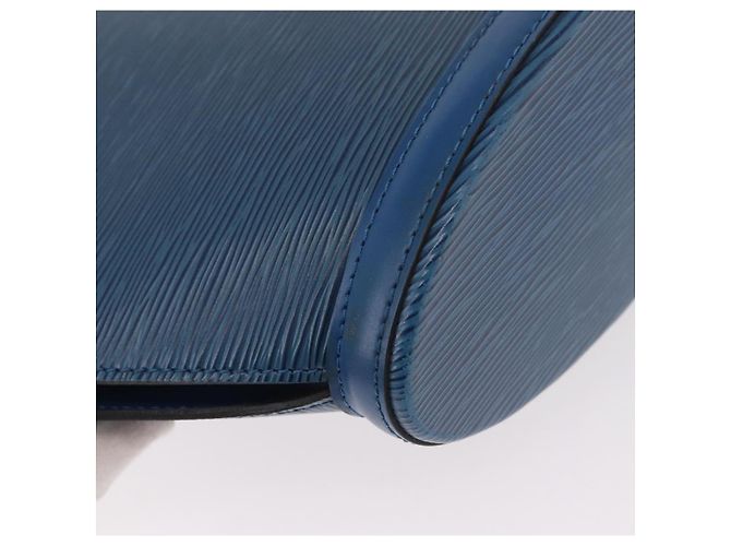 LOUIS VUITTON Epi Saint Jacques Shoulder Bag Blue M52275 LV - vista 16