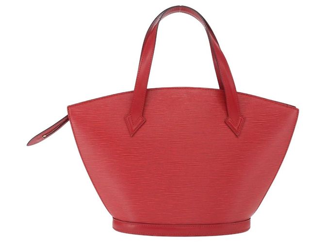 LOUIS VUITTON Epi Saint Jacques Shoulder Bag Red M52277 LV - vista 2