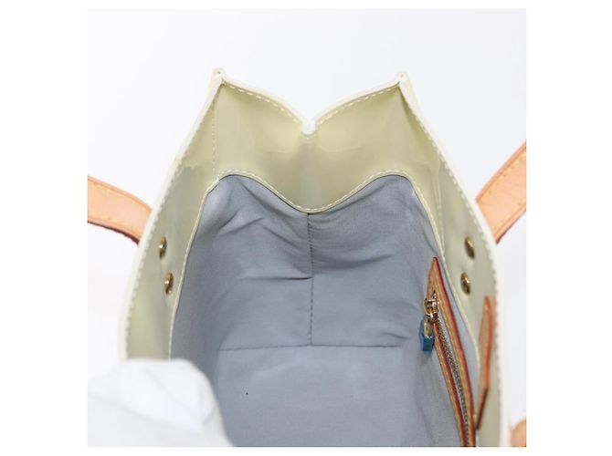 LOUIS VUITTON Monogram Vernis Reade PM Hand Bag Perle M91336 LV - vista 20