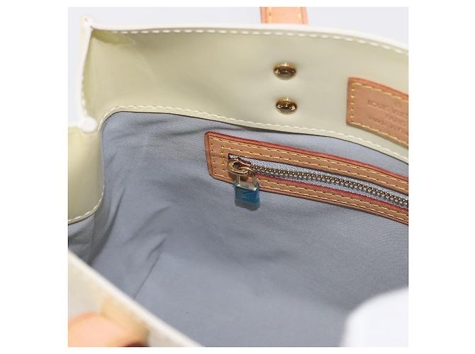 LOUIS VUITTON Monogram Vernis Reade PM Hand Bag Perle M91336 LV - vista 21