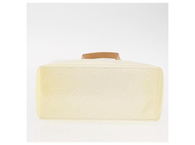 LOUIS VUITTON Monogram Vernis Reade PM Hand Bag Perle M91336 LV - vista 5