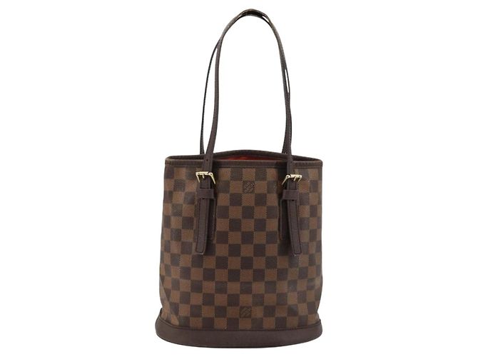 LOUIS VUITTON Damier Ebene Marais Shoulder Bag N42240 LV - vista 2