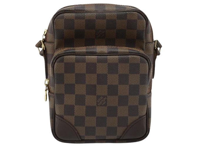 LOUIS VUITTON Damier Ebene Amazon Shoulder Bag SPO N48074 LV - vista 13