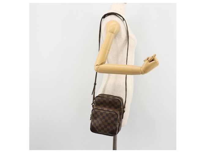 LOUIS VUITTON Damier Ebene Amazon Shoulder Bag SPO N48074 LV - vista 22